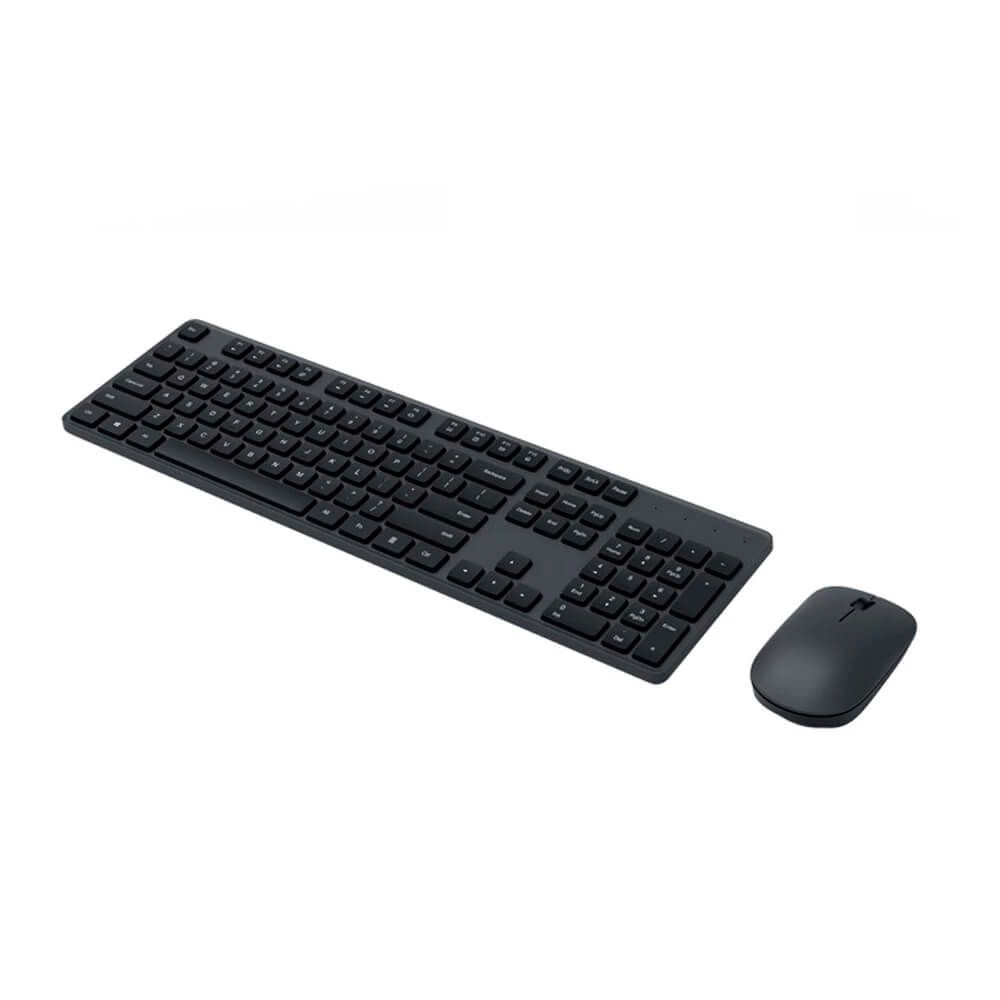 Teclado y ratón inalámbricos con teclas ergonómicas 